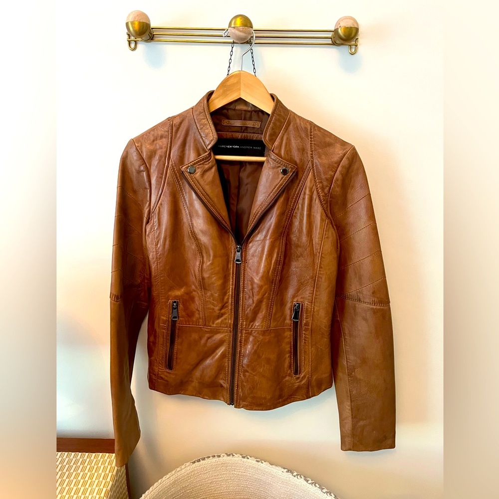 Marc New York Leather Jacket